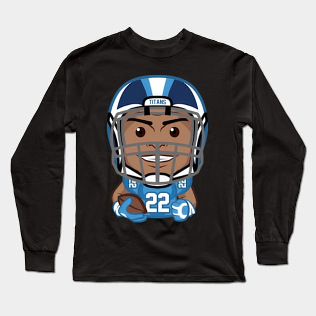 Derrick Henry Long Sleeve T-Shirt by Sink-Lux